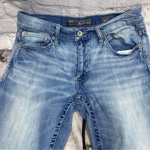 Bke Mason 31r Taper Blue Jeans Buckle BKE Mason Light Wash